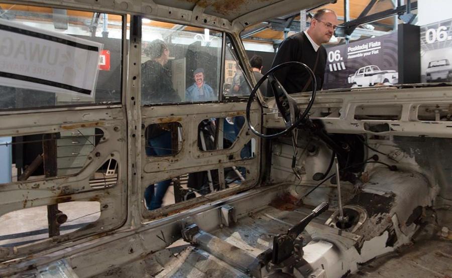 Fiat 125p - wystawa "P jak paradoks"
