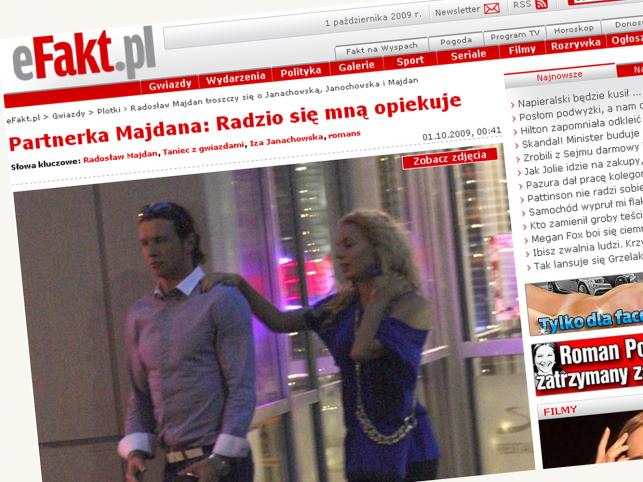 Majdan opiekuje się kontuzjowaną Janachowską
