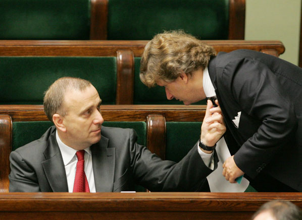 Palikot kontra Schetyna, błazen kontra wicepremier