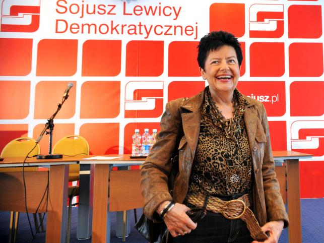 Burza w SLD. Nie chcą Senyszyn w Krakowie