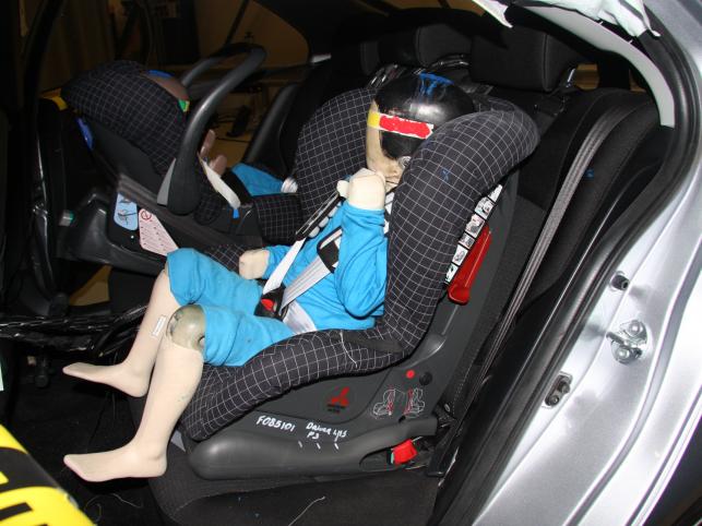 Mitsubishi Lancer - ochrona dzieci: 80 proc.