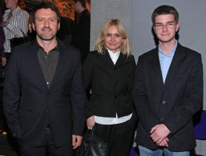 Moniki Olejnik z życiowym partnerem i synem
