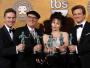 Obsada "Jak zostać królem": (od lewej) Anthony Andrews, Helena Bonham Carter, Colin Firth i Geoffrey Rush