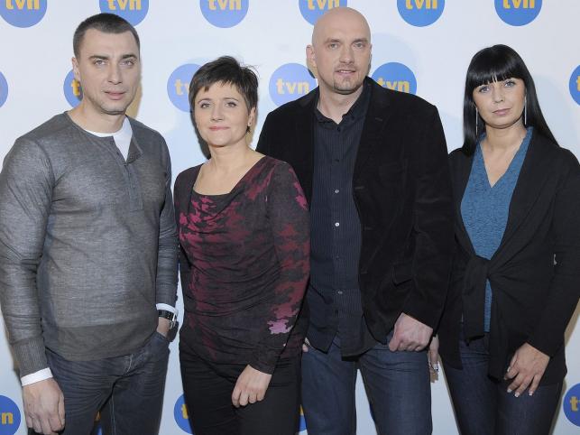 Ekipa programu "W11 - Wydział Śledczy": Maciej Dębosz, Anna Potaczek, Rafał Kopacz i Anna Palka