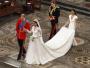 Książę William i Kate Middleton opuszczają Opactwo Westminsterskie