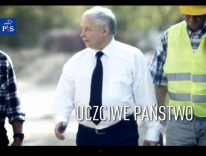 Jarosław Kaczyński w nowym spocie PiS "Zmień kraj"