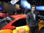 Aktor Patrick Dempsey i wyścigowa Mazda RX8