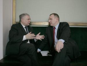 Jarosław Kaczyński i Jacek Kurski
