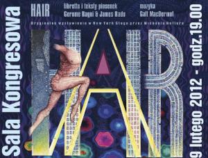 Musical "Hair" w Warszawi