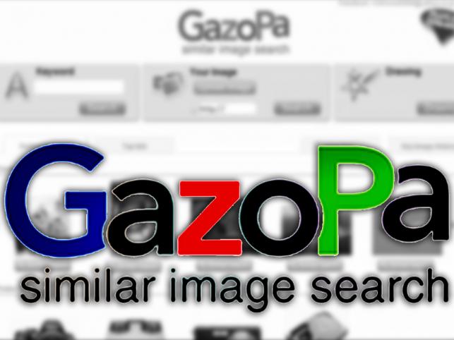 GazoPa szuka zdjęć po kształcie i kolorach