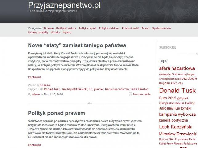 Sejm promuje stronę krytykującą...posłów