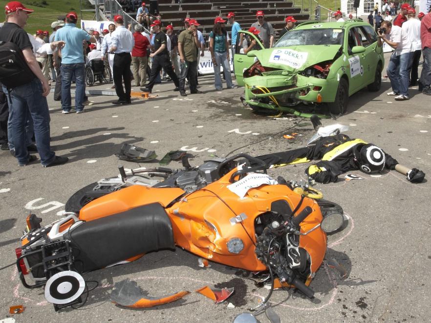 Tak śmierć jeździ na motocyklu…
