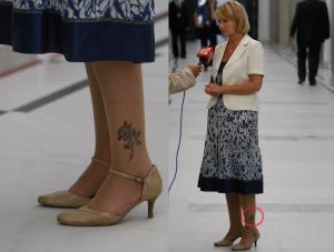 Szczypińska przywiozła z urlopu tatuaż