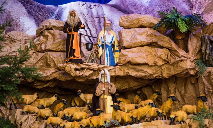 SZOPKA BOŻONARODZENIOWA W KOŚCIELE ŚW. FRANCISZKA SERAFICKIEGO W POZNANIU