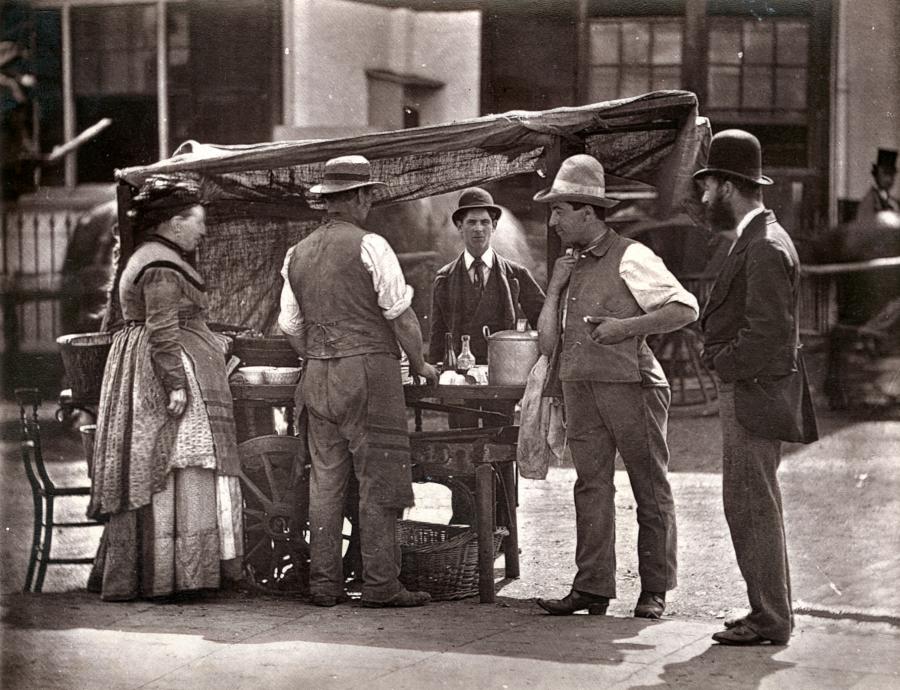 LONDYŃSKIE ULICE 140 LAT TEMU...