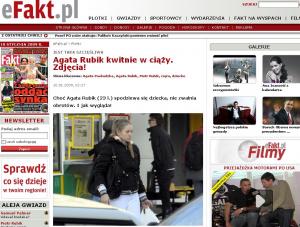 Agata Rubik kwitnie w ciąży