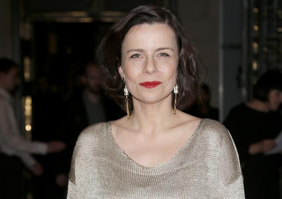 Agata Kulesza na premierze filmu "Niewinne"
