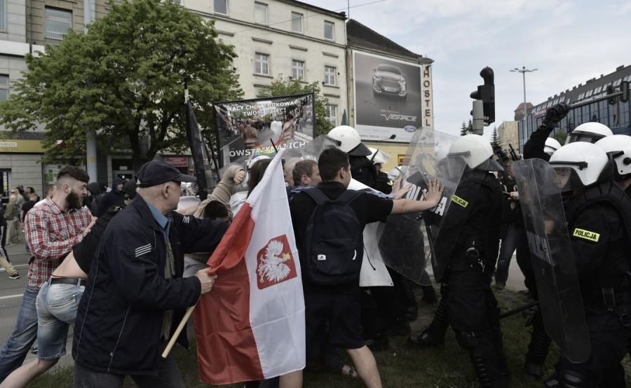 Starcia z policją