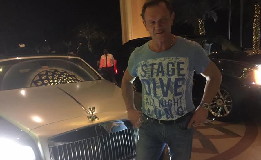Cezary Pazura w Dubaju