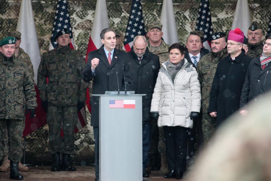 Powitanie żołnierzy