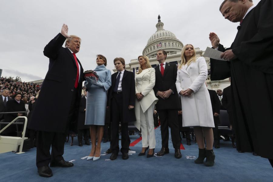 DONALD TRUMP NOWYM PREZYDENTEM USA. Zaprzysiężenie 45. prezydenta Stanów Zjednoczonych